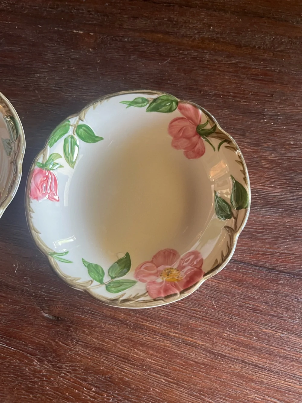 VTG 40s 50s Franciscan Desert Rose 5.5